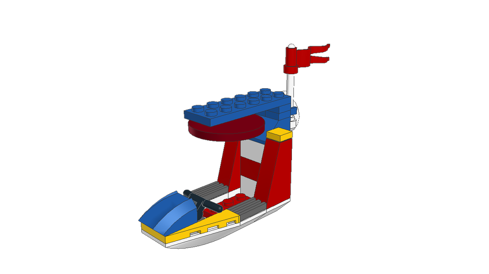 Lego 4937 Paddle Boat
