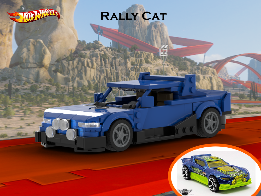 Lego Hot Wheels Rally Cat