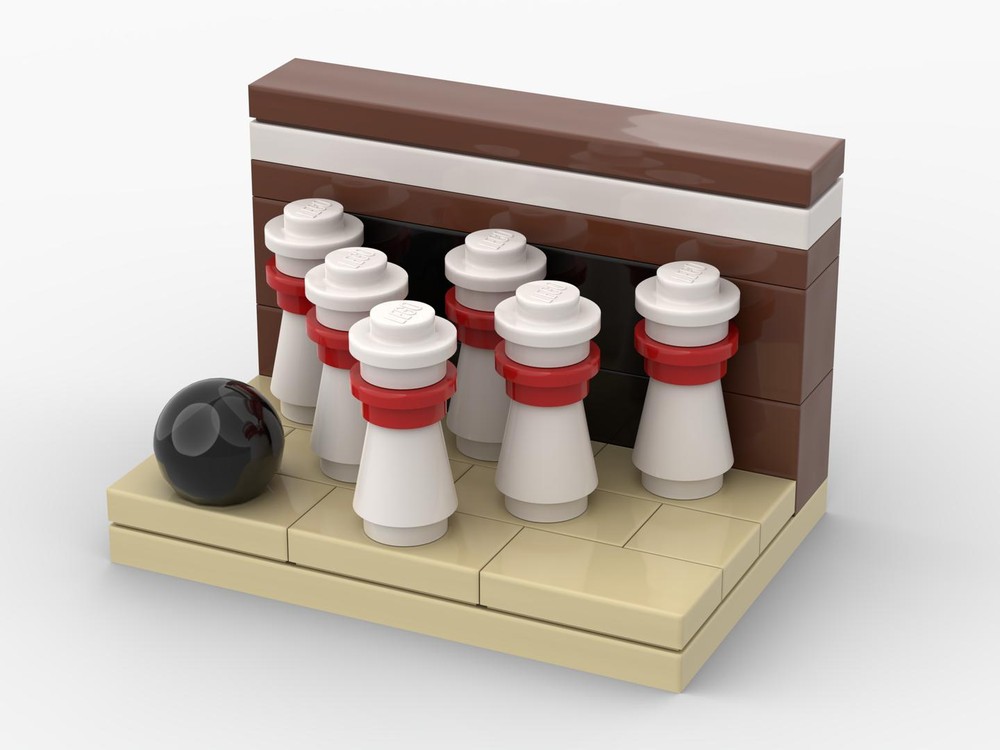 Lego Bowling Pins - Mini Kit