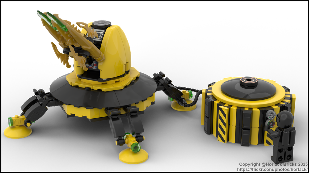 Lego Planetary Defense cannon