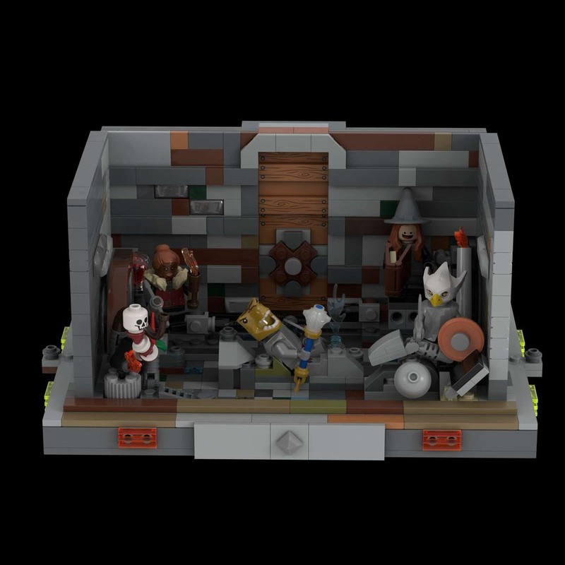Lego Dungeons & Dragons Shrinking Dungeon (75339 Death Star Trash Compactor Diorama)