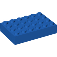 Lego Brick 4 x 6 / Blue