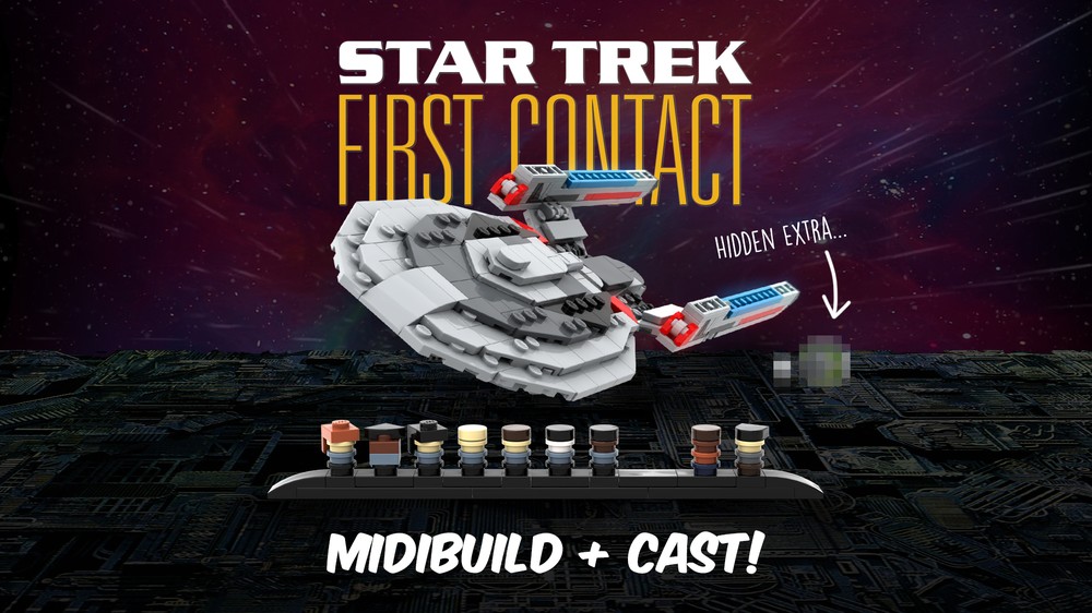 Lego USS Enterprise (NCC-1701-E) — Star Trek: First Contact/Insurrection/Nemesis/Online