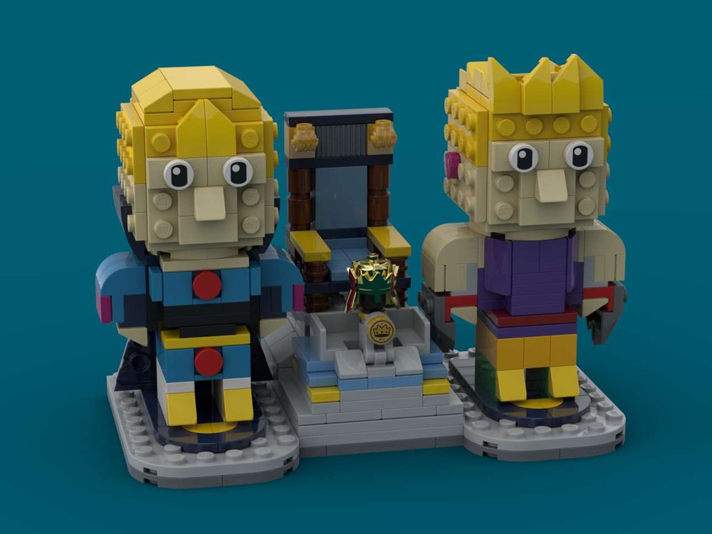 Lego Final Fantasy 6 - Edgar and Sabin's destiny