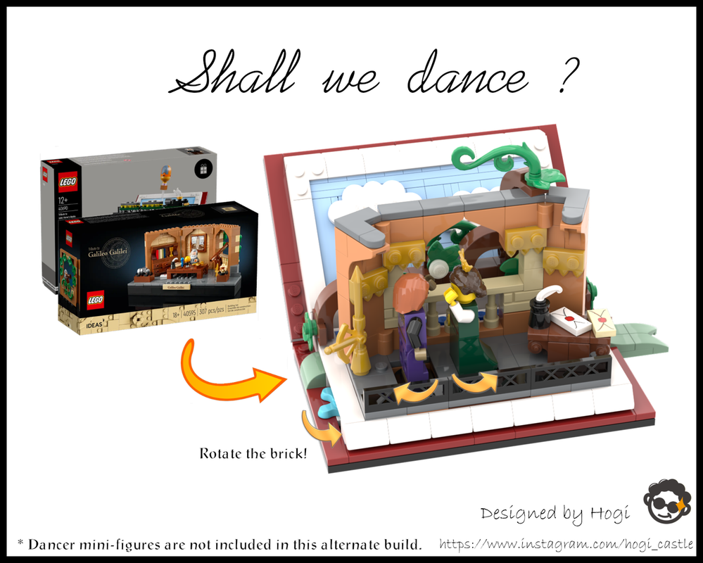 Lego Shall we dance? (40595 + 40690 Alternate build)
