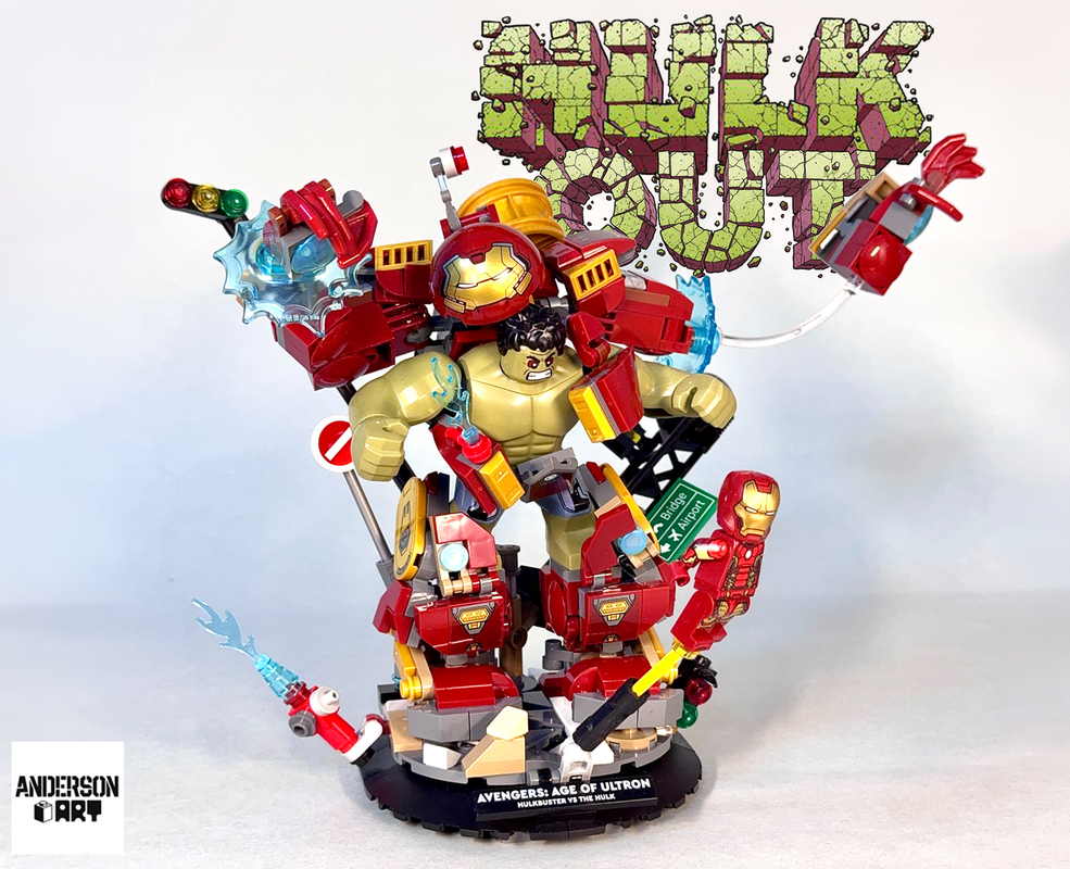 Lego Hulk Out Hulkbuster (76343)