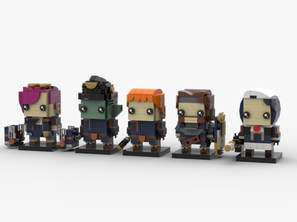Lego Caitlyn's Strike Team Arcane BrickHeadz