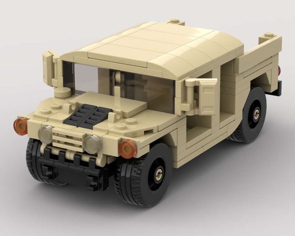 Lego MOC deserted Humvee