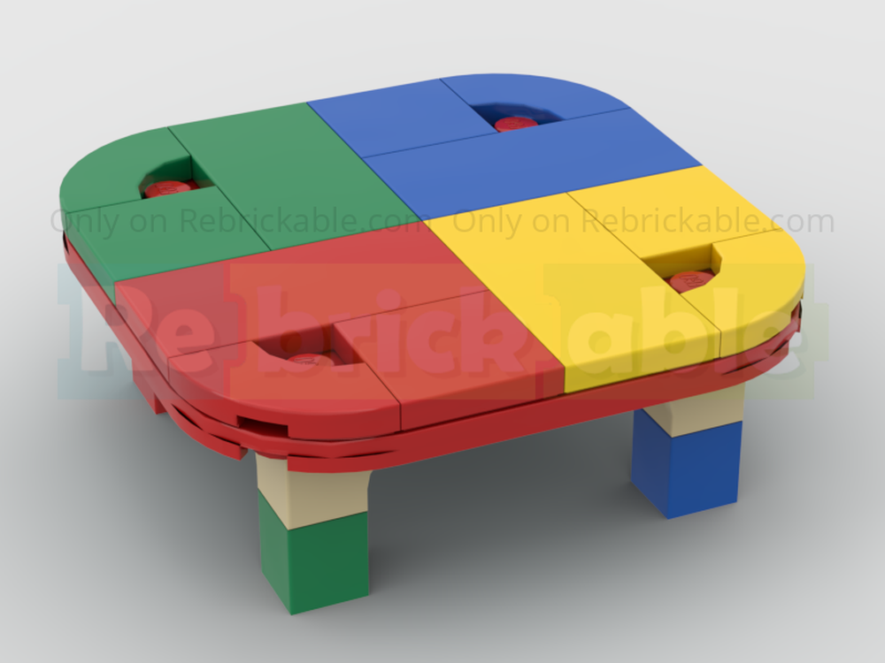 Lego Animal Crossing Lego Table