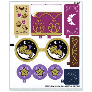 Lego Sticker Sheet for Set 41174-1