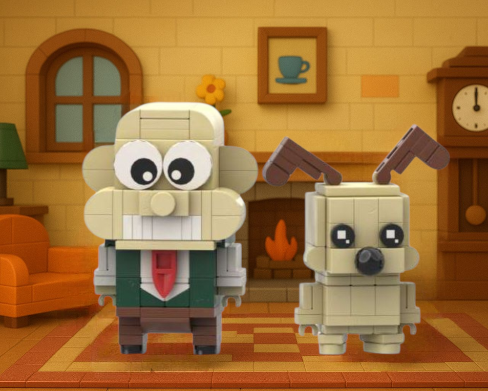 Lego Wallace and Gromit
