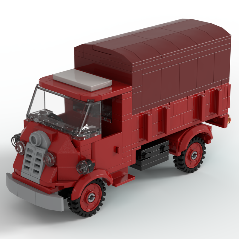 Lego Fordson Thames 7V - 4x2 Curtain Side Flatbed - RBHC