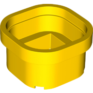Lego Pipe 6 x 6 (Warp Pipe) / Yellow