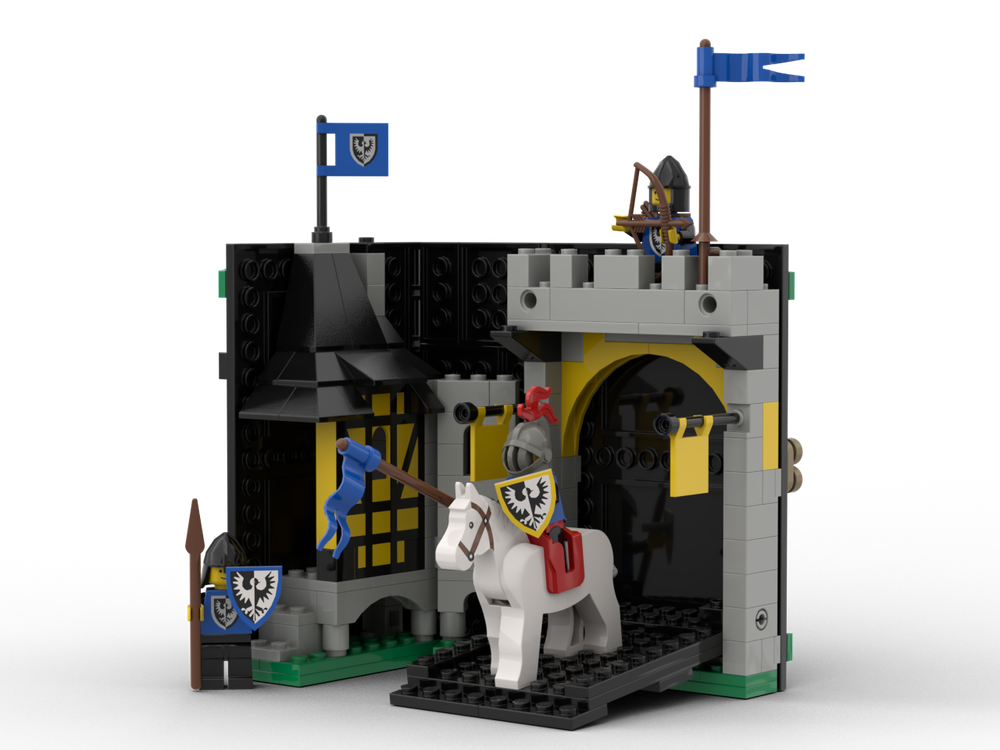 Lego Medieval Moment — 6074 Black Falcon's Fortress