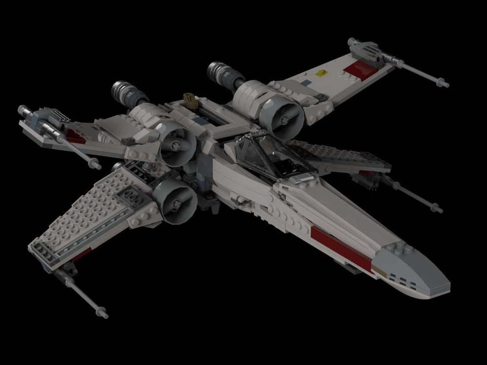Lego 75218 - X Wing nose slope modification