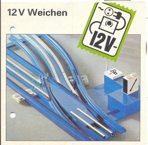 Lego 12V Weichen (3366-Øs.)