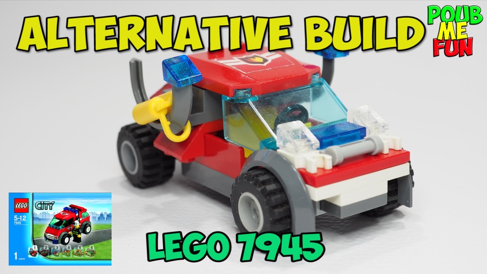 LEGO 7945 | Coastguard Surf Rescue Car - Unconventional Build | Alternate Build with tutorial
