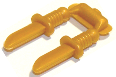 Lego Minifigure, Weapon Knives, 2 on Sprue