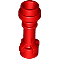 Lego Weapon Lightsaber Hilt with Bottom Ring / Red