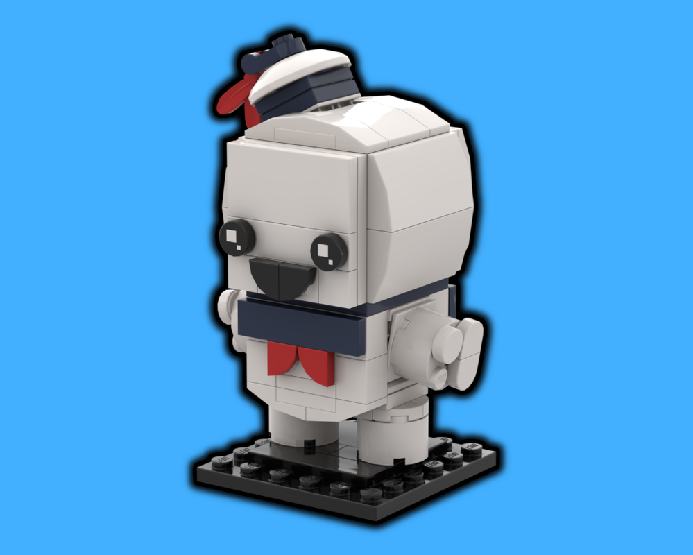 Lego Marshmallow Man Brickhead
