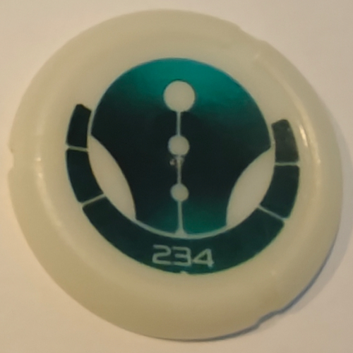 Lego Large Figure Throwing Disc, Kanoka, Ga-Metru 234 Print
