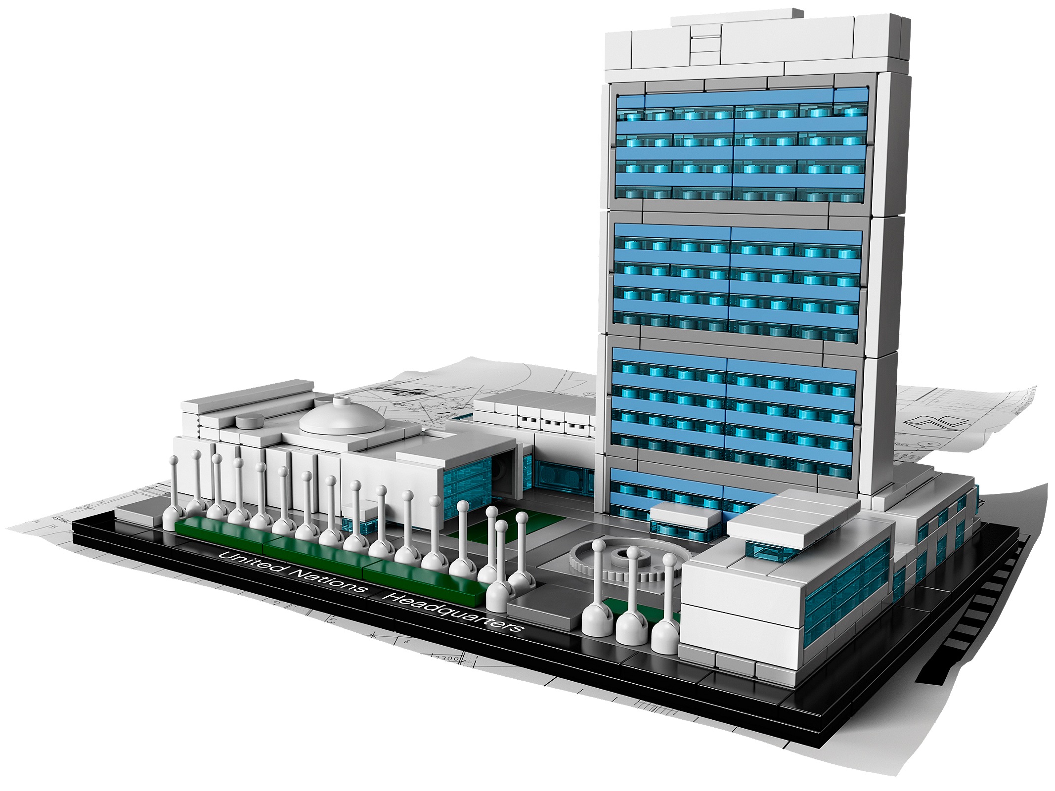 Lego United Nations Headquarters