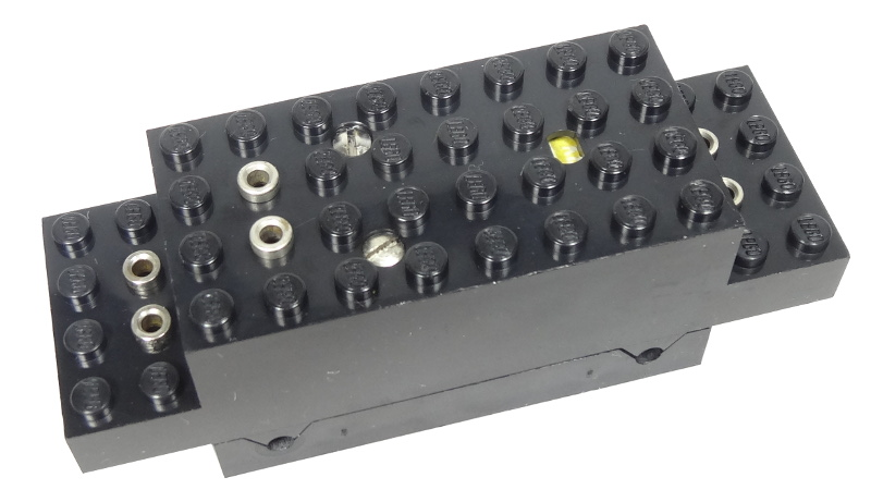 Lego Electric, Motor 12V 12 x 4 x 3 1/3 with Two Side Holes (Train)