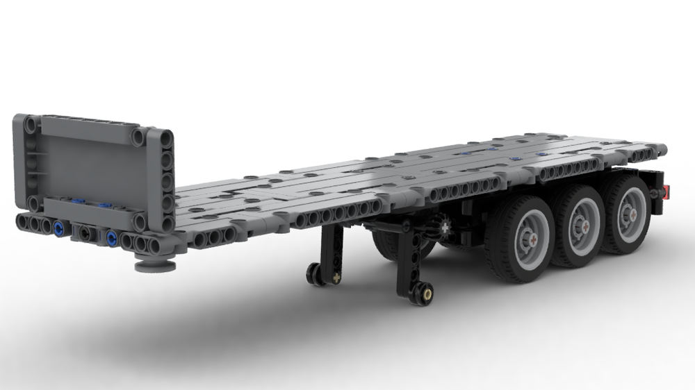 Lego Flatbed semi-trailer