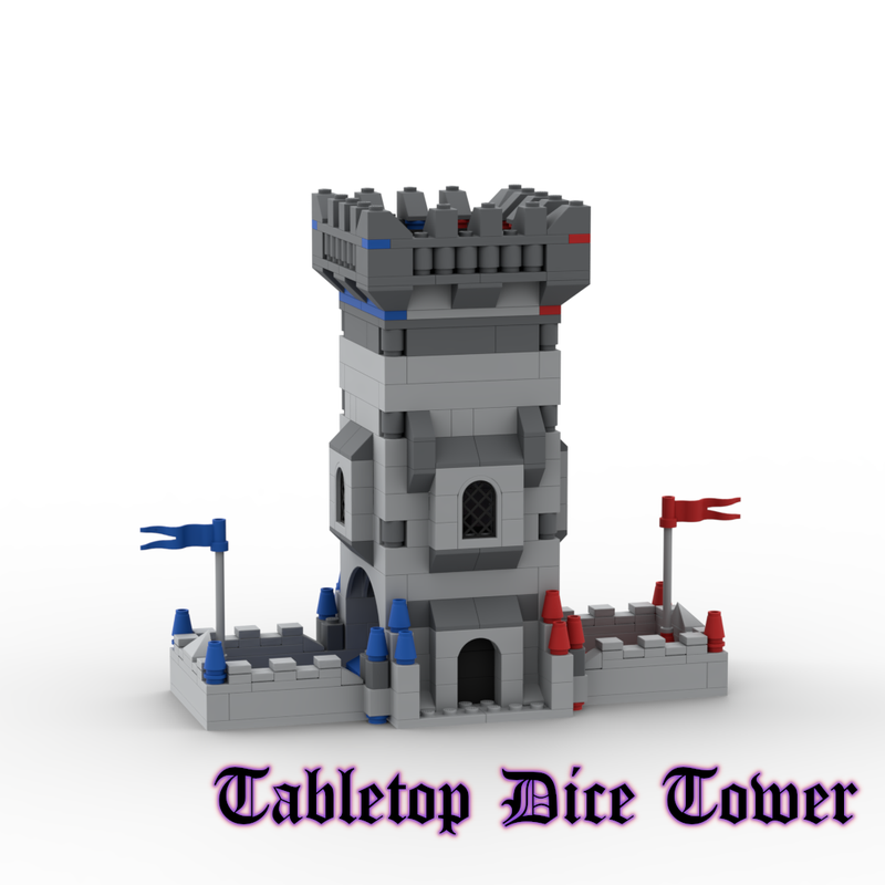 Lego Tabletop Dice Tower