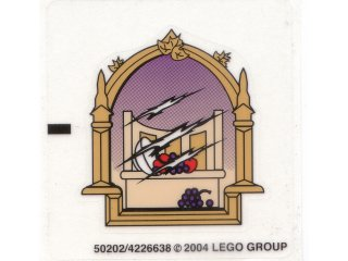 Lego Sticker Sheet for Set 4757-1