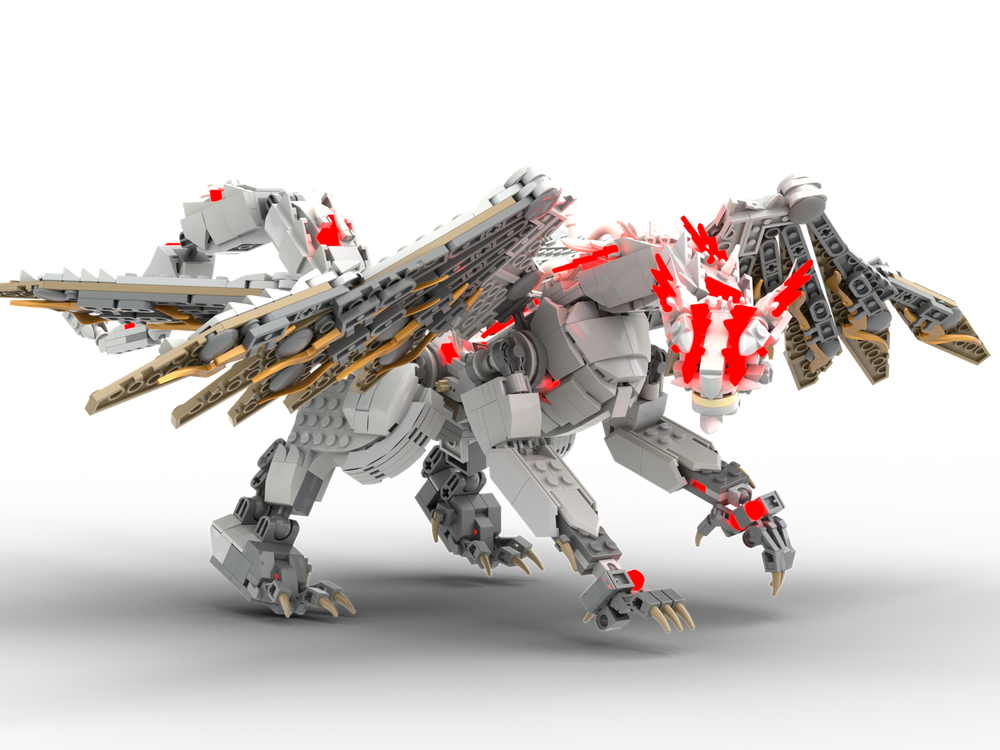 Lego Elden Ring - Ancient Dragon Lansseax