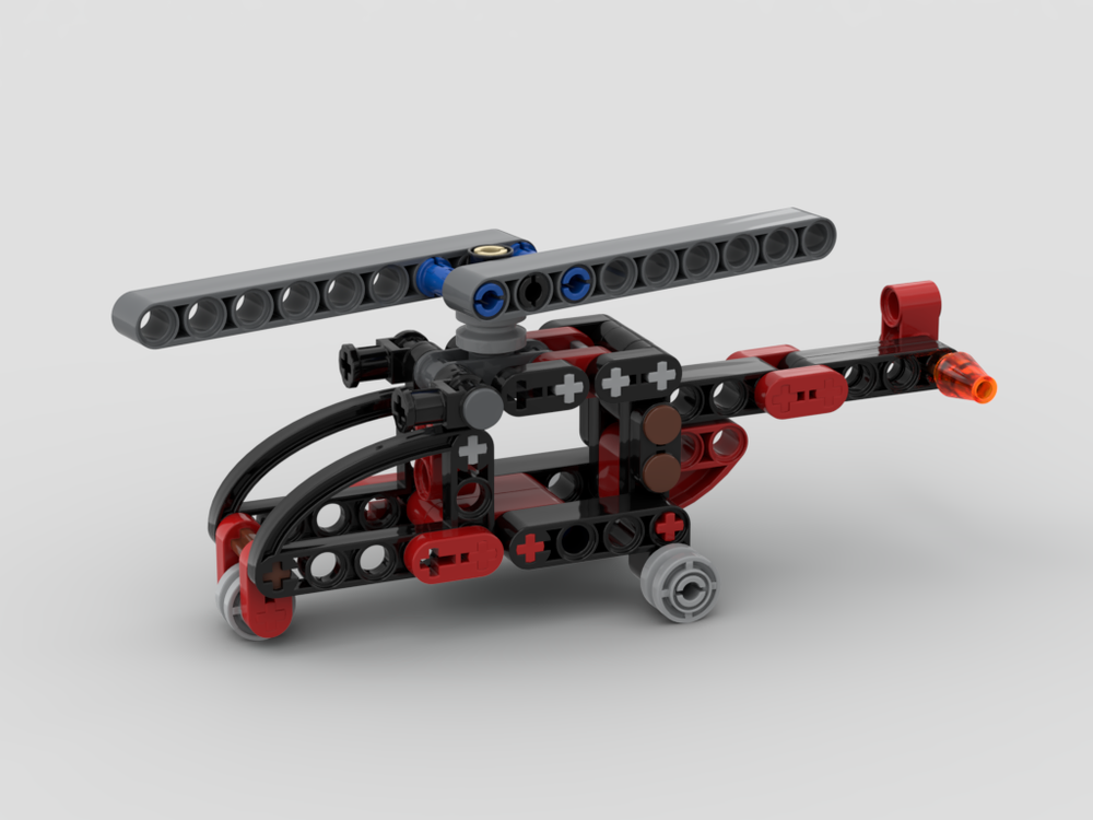 Lego rescue helicopter 30655 moc