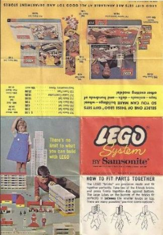 Lego 1963 US Samsonite (H-1931A)
