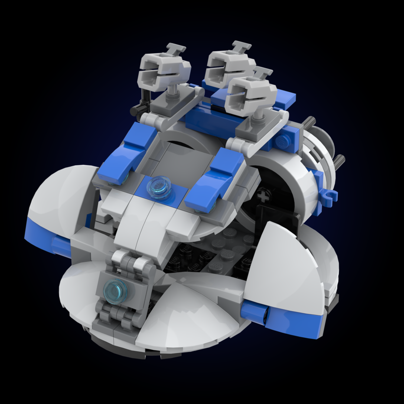 Lego Upgraded swamp speeder