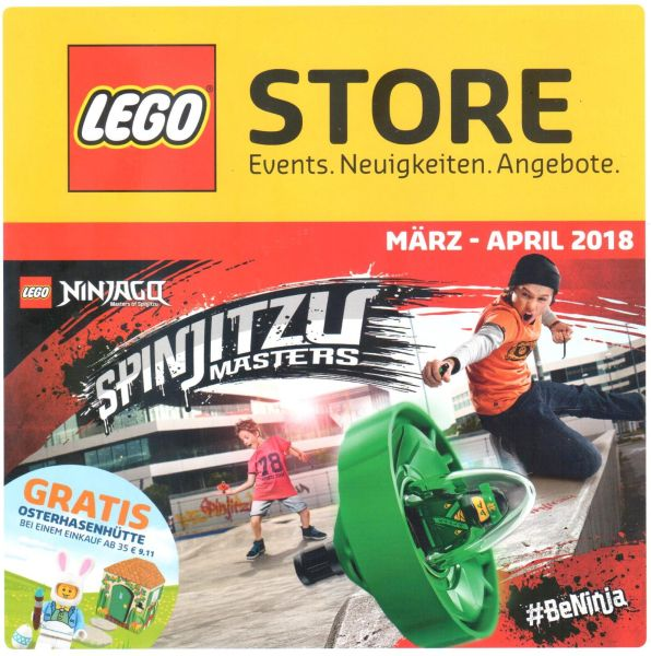 Lego 2018 Store March - April German