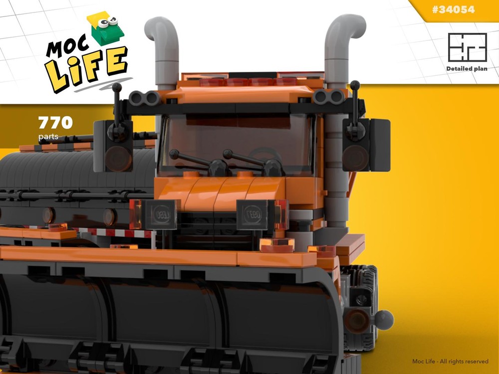 Lego Tow plow