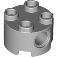 Lego Brick Round 2 x 2, Pin Holes