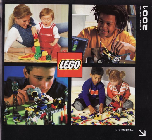 Lego 2001 Large Danish August - January (433.0650-DK)