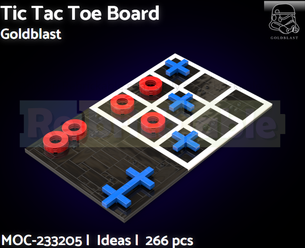 Lego Tic Tac Toe Board