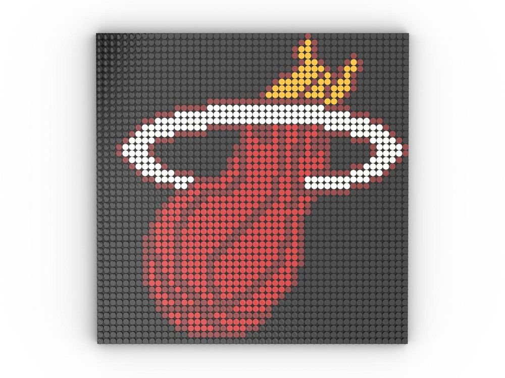 Lego Miami Heat Logo