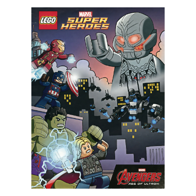 Lego Comic Book, Super Heroes, Marvel, Avengers Age of Ultron (6119054 / 6119055)