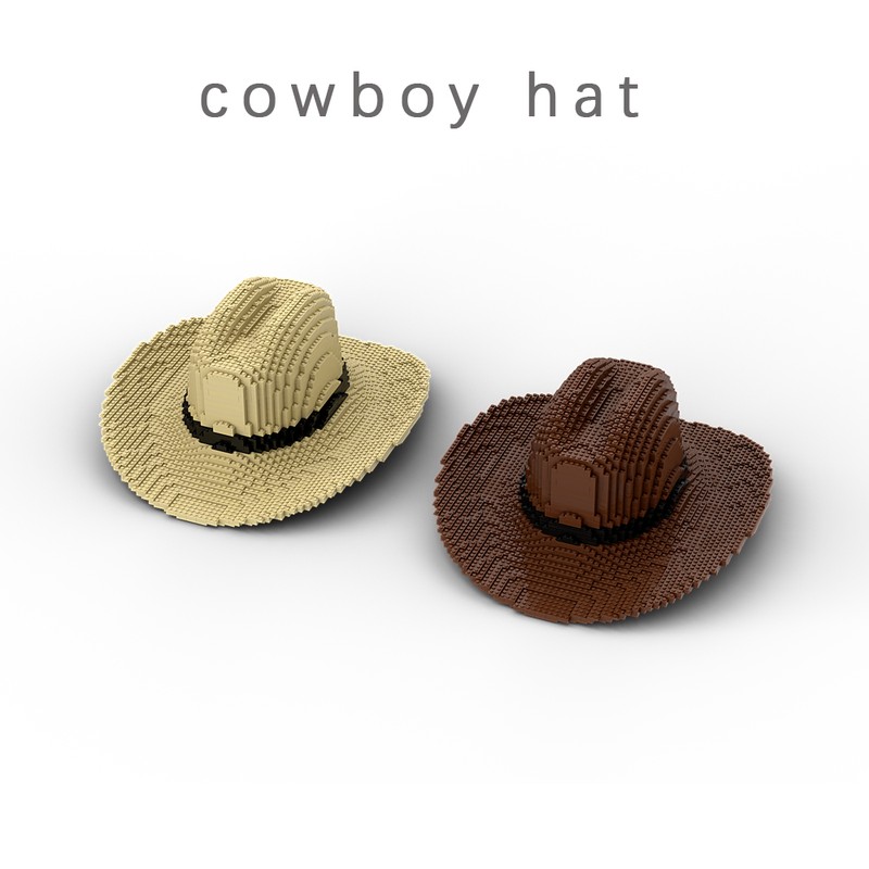 Lego cowboy hat