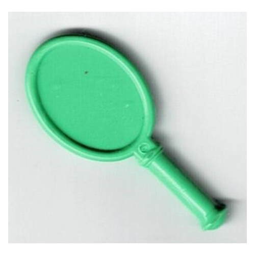 Lego Belville / Scala, Equipment Hand Mirror / Medium Green