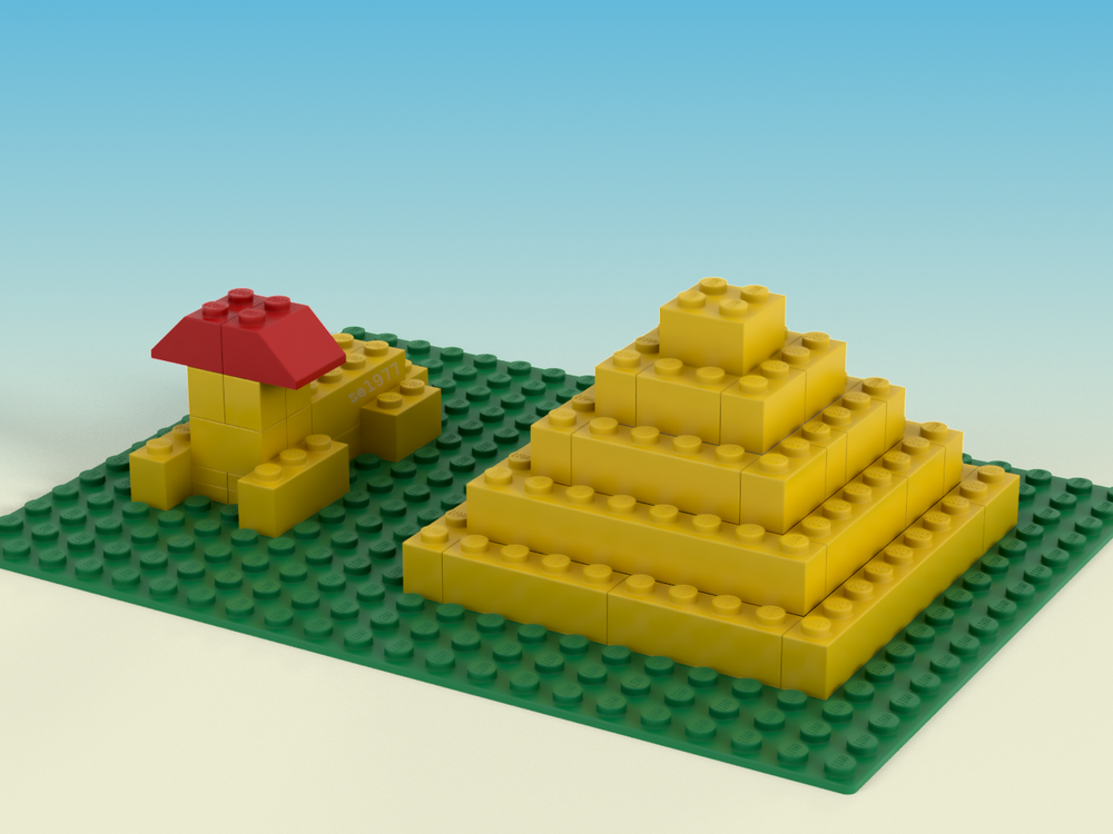 Lego 6365 Pyramid and sphinx