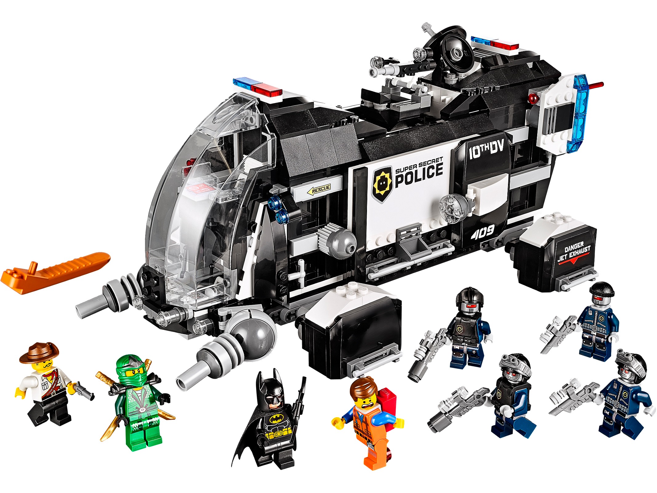 Lego Super Secret Police Dropship