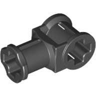 Lego Technic Axle Connector with Axle Hole / Black