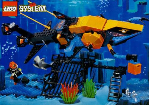 Lego Shark's Crystal Cave