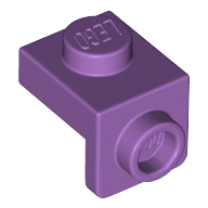 Lego Bracket 1 x 1 - 1 x 1 / Medium Lavender