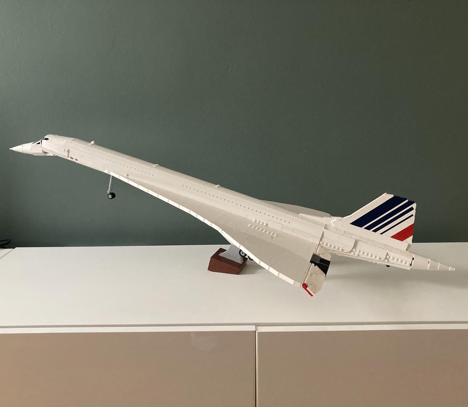 Lego AirFrance livery for Concorde 10318