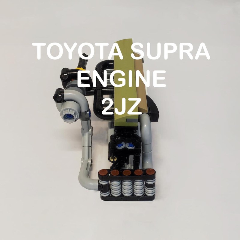 Lego 2JZ engine